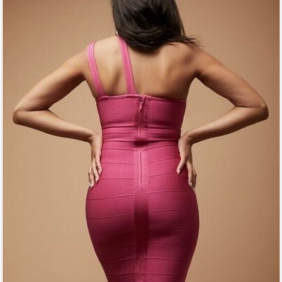 Herve Leger X F21 Bandage Dress Pink XS NWT - Picture 3 of 11